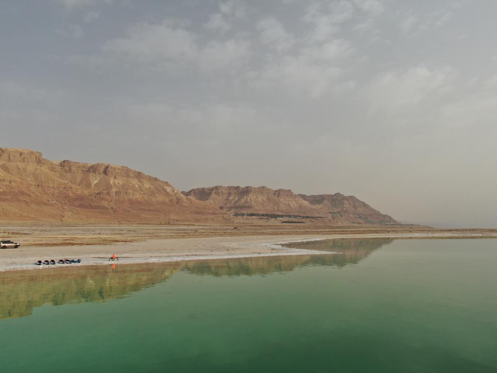 Dead Sea cliff