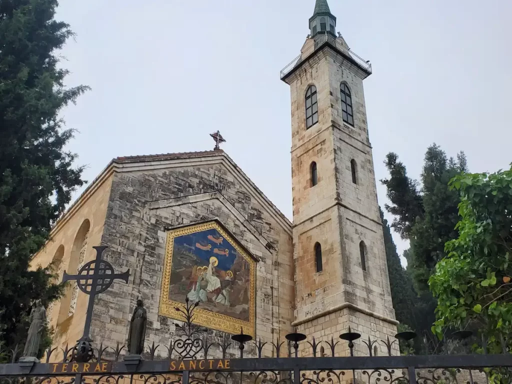 visitation church ein kerem