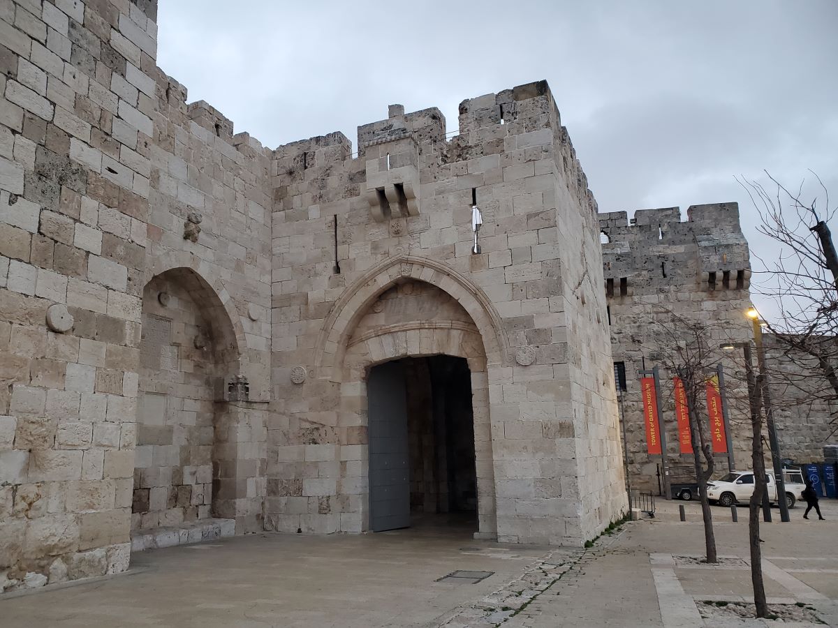 Jaffa gate at daylight